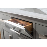 1 functional soft closing drawer with dovetail joinery