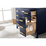 5 functional soft closing drawers with dovetail joinery
