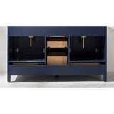Valentino Modern 60" Blue Double Sink Vanity | V01-60-BLU