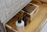 Fresca Formosa 48" Ash Modern Floor Standing Double Sink Bathroom Vanity | FCB31-2424ASH-FC-CWH-U