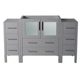 Fresca Torino 54" Gray Modern Bathroom Cabinets