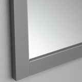 Fresca Transitional 48"X30" Reversible Mount Mirror in Gray | FMR6148GR