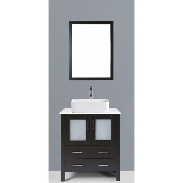 Bosconi 30" Single Vanity - AB130RC - Bath Vanity Plus