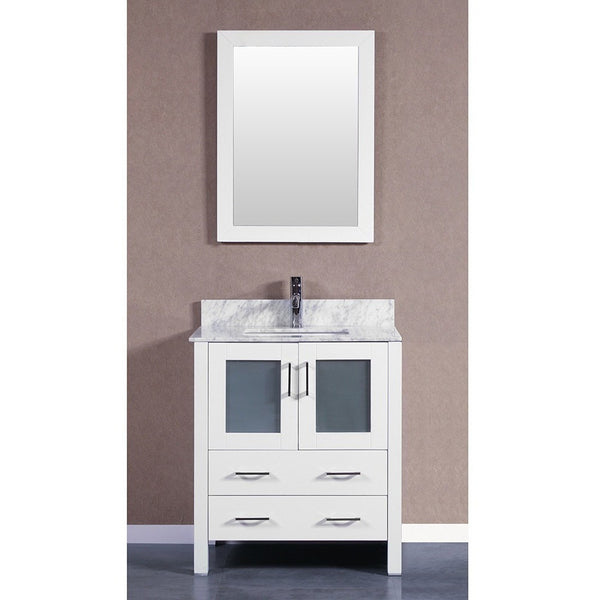 Bosconi 30" Single Vanity - AW130CMU - Bath Vanity Plus