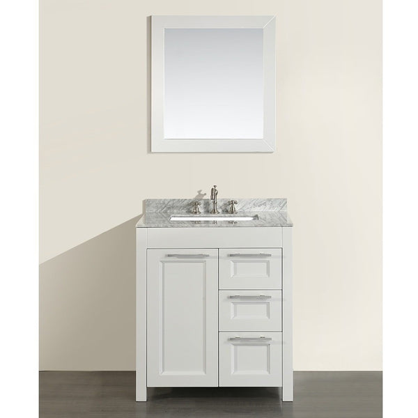 Bosconi 30" Single Vanity - SB-267-1CM - Bath Vanity Plus