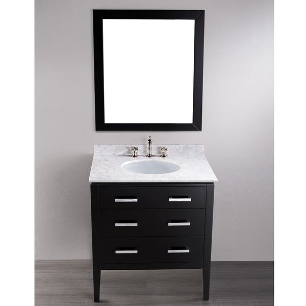 Bosconi 31" Contemporary Single Vanity - SB-260 - Bath Vanity Plus