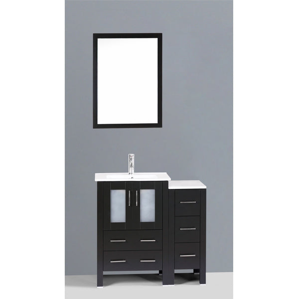 Bosconi 36" Single Vanity - AB124U1S - Bath Vanity Plus