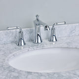 EVIVA Oceanbreeze® Chrome Widespread (2 Handles) Bathroom Faucet - EVFT280CH - Bath Vanity Plus
