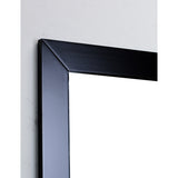 Eviva New York 30" Espresso Framed Bathroom Vanity Mirror - EVMR514-30X30-ES - Bath Vanity Plus
