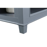 Medley 54" Kitchen Island With Slide Out Table in Gray | KD-01-GY