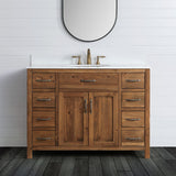 Order your 48" Walnut Rustic Vanity Base Today and enjoy FREE Shipping with no tax or fees! Buy Now!