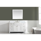 Lifestyle image of 54 Inch Bathroom Vanity_BK-54-WT