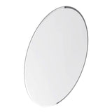 Vera 20" W x 28" H Oval Frameless Mirror | MIR-2028-OV-FL-PK1