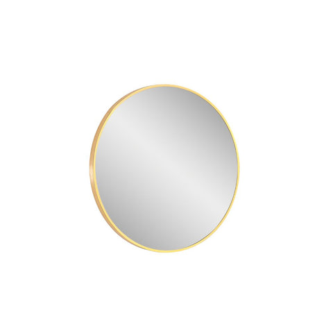 Vera 28" W x 28" H Round Mirror in Rose Gold | MIR-2828-RR-RG