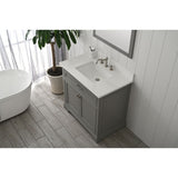 Milano Transitional Gray 36" Single Sink Vanity | ML-36-GY