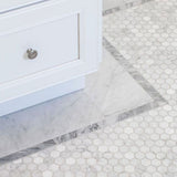 1 7/8 in. x 1 7/8 in. (point to point) Hexagon Mosaic Tile