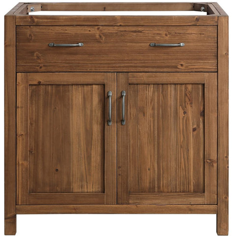 Bryson 35.25 in. W x 21.5 in. D Bath Vanity Cabinet Only in Walnut By Design Element | DEC4002-A-CB