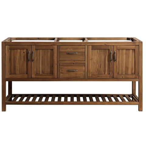 Austin 71 in. W x 21.5 in. D Bath Vanity Cabinet Only in Walnut by Design Element | DEC4006-D-CB