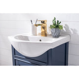 Ceramic integrated countertop and sink