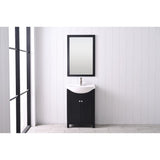 The Marian single sink vanity by Design Element provides the perfect finishing touch to your bathroom remodel project. 