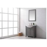 The Marian 30 inch single sink vanity by Design Element provides the perfect finishing touch to your bathroom remodel project.