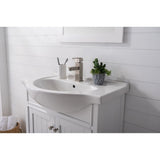 Marian Transitional 30" White Single Sink Vanity | S05-30-WT