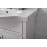 Marian Transitional 30" White Single Sink Vanity | S05-30-WT
