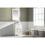 Made from solid wood and MDF to prevent warping, this vanity will maintain its beauty and functionality year after year.
