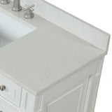 Winston Traditional 72" Double Vanity in White | WN-72-W