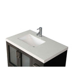Westfield 36" Espresso Modern Single Sink Vanity