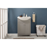 The Marian single sink vanity by Design Element provides the perfect finishing touch to your bathroom remodel project. 