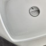 Fresca Lucera 60" White Modern Wall Hung Double Vessel Sink Bathroom Vanity