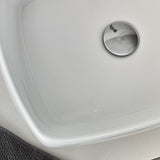 Fresca Lucera 36" White Modern Wall Hung Right Offset Vessel Sink Bathroom Vanity