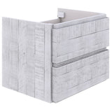 Fresca Formosa 47" Rustic White Modern Wall Hung Bathroom Base Cabinet | FCB31-122412RWH