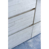 Fresca Formosa 53" Rustic White Modern Freestanding Bathroom Base Cabinet | FCB31-123012RWH-FC