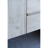 Fresca Formosa 59" Rustic White Modern Wall Hung Bathroom Base Cabinet | FCB31-123612RWH