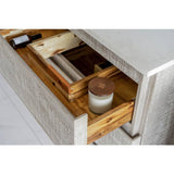 Fresca Formosa 56" Ash Modern Freestanding Open Bottom Double Sink Bathroom Base Cabinet | FCB31-241224ASH-FS