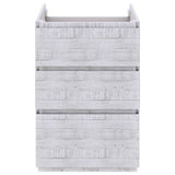 Fresca Formosa 23" Rustic White Modern Floor Standing Bathroom Base Cabinet | FCB3124RWH-FC