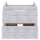 Fresca Formosa 23" Rustic White Modern Wall Hung Bathroom Base Cabinet | FCB3124RWH