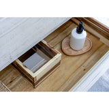 Fresca Formosa 29" Rustic White Modern Freestanding Bathroom Base Cabinet | FCB3130RWH-FC