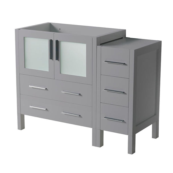Fresca Torino 42" Gray Modern Bathroom Cabinet
