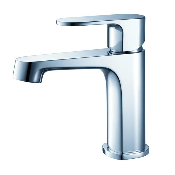 Fresca Gravina Single Hole Mount Bathroom Vanity Faucet - Chrome