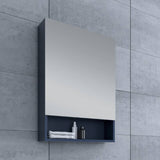Fresca 24" Royal Blue Bathroom Medicine Cabinet w/ Small Bottom Shelf | FMC6124RBL