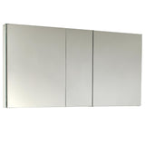 Fresca 50" Wide x 26" Tall Bathroom Medicine Cabinet w/ Mirrors
