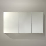 Fresca 60" Wide x 26" Tall Bathroom Medicine Cabinet w/ Mirrors