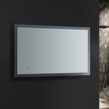 Fresca Angelo 48" Wide x 30" Tall Bathroom Mirror w/ Halo Style LED Lighting