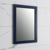 Fresca Hartford Traditional  20" Blue Bathroom Mirror | FMR2303RBL