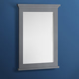 Fresca Windsor 27" Gray Textured Bathroom Mirror | FMR2427GRV