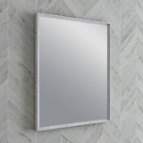 Fresca Formosa 26" Rustic White Bathroom Mirror | FMR3126RWH