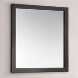 Fresca Transitional 36"X30" Reversible Mount Mirror in Espresso | FMR6136ES